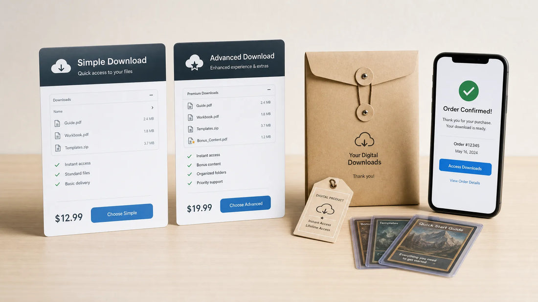 SendOwl vs Shopify Digital Downloads Compared